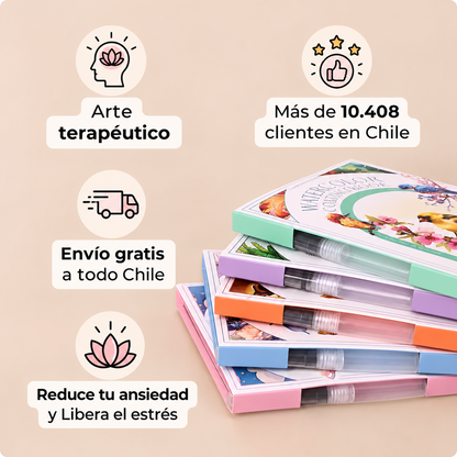 Kit Creativo de Acuarela Antiestrés