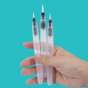 Set de 3 Pinceles con Depósito de Agua